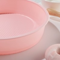 Форма для выпечки Доляна «Круг», 25×5,5 см, внутр. d=23 см, цвет МИКС