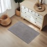 Коврик для дома Доляна «Букли», 50×80 см, светло-серый
