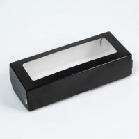 Контейнер на вынос, с окном, крафт, 17 х 7 х 4 см