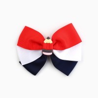 Бант для волос на заколке школьный, 11.5 см, Минни Маус