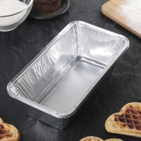 Набор форм для выпечки из фольги Доляна, 250 мл, 3 шт, цвет серебристый