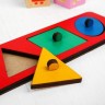 Рамки-вкладыши М. Монтессори «Геометрические фигуры» МИКС Рамки-вкладыши М. Монтессори «Геометрические фигуры» МИКС
