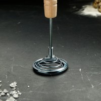 Венчик кухонный для взбивания TAS-PROM «Шар», 26 см, с деревянной ручкой