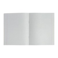 Комплект тетрадей из 4 штук, 96 листов в клетку Calligrata "Животные", обложка мелованный картон, блок №2, белизна 75% (серые листы)