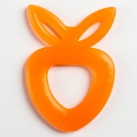 Прорезыватель силиконовый зубной «Клубничка», цвет МИКС