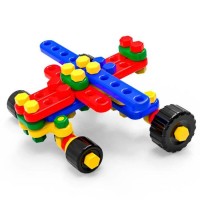 Конструктор пластиковый «На взлёт», 5 в 1, 196 деталей