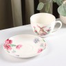 Чайная пара Доляна «Зайка», чашка 250 мл, блюдце d=15 см
