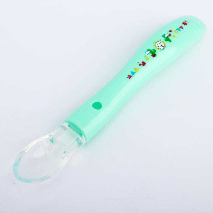 Детская силиконовая ложка «ТРЕНД. Лама»