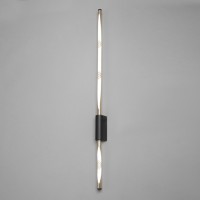 Бра "Олма" LED 12Вт 4000К черный золото 74х5х6 см