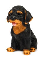 Садовая фигура из полистоуна «Щенок Ротвейлера», 28×23×19 см