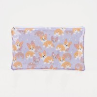 Косметичка-пенал на молнии, цвет сиреневый