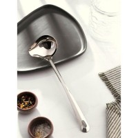 Ложка для соуса Доляна Everyday, 40 мл, 29,5×8,5 см, толщина 3 мм, цвет серебряный