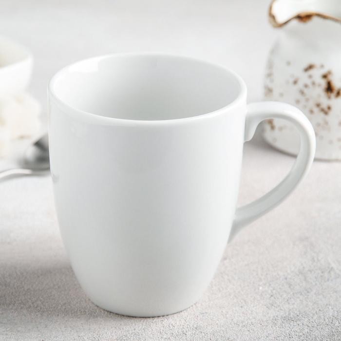 Кружка «Бельё», 300 мл, глазурированный край