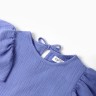 Топ из муслина для девочки KAFTAN, рост 116 см, фиолетовый