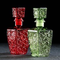 Штоф «Галерея. Снежинки», 140 мл, цвет МИКС