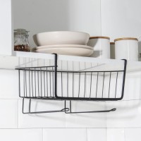 Корзина подвесная Доляна «Лофт», 28.5×24×17.5 см, чёрная