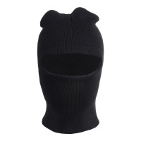 Балаклава - маска 1 отверстие, цвет чёрный