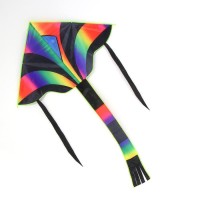 Воздушный змей «Радуга», с леской, МИКС