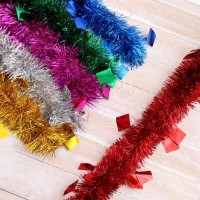 Мишура новогодняя «Зимнее волшебство. Искорка», геометрия, d-6 см, 200 см, МИКС