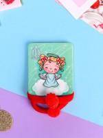 Резинка для волос «Пупсёнок», набор 2 шт., клубничка, 3.5 см, красная