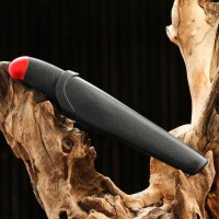 Нож туристический "Урал", клинок 10см, красный, ножны пластик