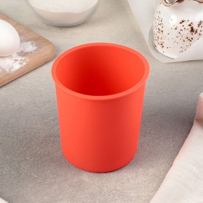 Форма для выпечки «Кулич», 11×11×12 см, цвет МИКС