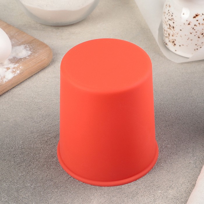 Форма для выпечки «Кулич», 11×11×12 см, цвет МИКС