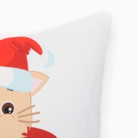 Чехол на подушку Этель Новогодняя чашка 40х40см,100% п/э