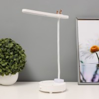 Настольная лампа «Ренди» LED 4 Вт USB АКБ белый 11×23 см