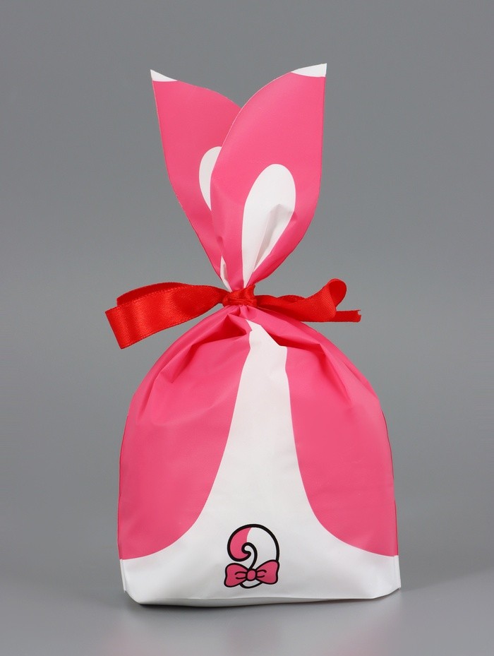 Пакет полиэтиленовый подарочный с ушками «Удивление», 13×23 см