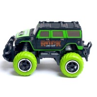 Машинка на пульте управления «Джип. Граффити», работает от батареек, цвет зелёный