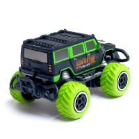 Машинка на пульте управления «Джип. Граффити», работает от батареек, цвет зелёный