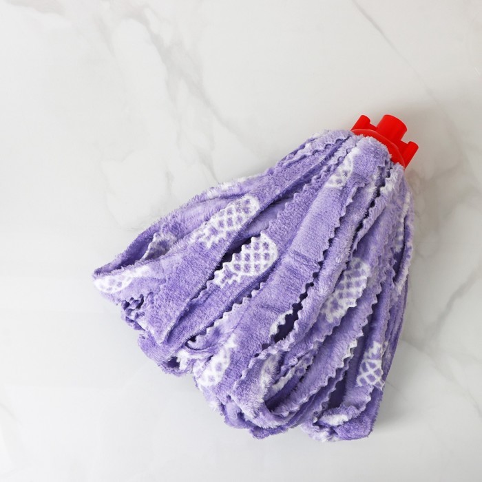 Насадка для швабры ленточная Доляна «Широкие петли», микрофибра, 28×7×7 см, МИКС