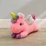 Мягкая игрушка «Единорог», лежачий, со звездами, 40 см Мягкая игрушка «Единорог», лежачий, со звездами, 40 см