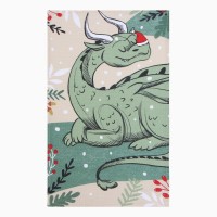 Набор новогодних полотенец Доляна "Новогоднее настроение" 28х46 см - 2 штуки, 100% хлопок, вафля 160 г/м2