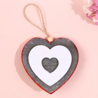 Подвеска деревянная «Сердце»