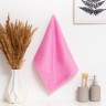 Полотенце махровое Этель цвет розовый 30х60см, 350 г/м2, 70% хлопок,30% бамбук Полотенце махровое Этель цвет розовый 30х60см, 350 г/м2, 70% хлопок,30% бамбук