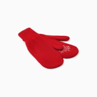 Женские варежки в подарочной коробке "С новым годом" размер 19