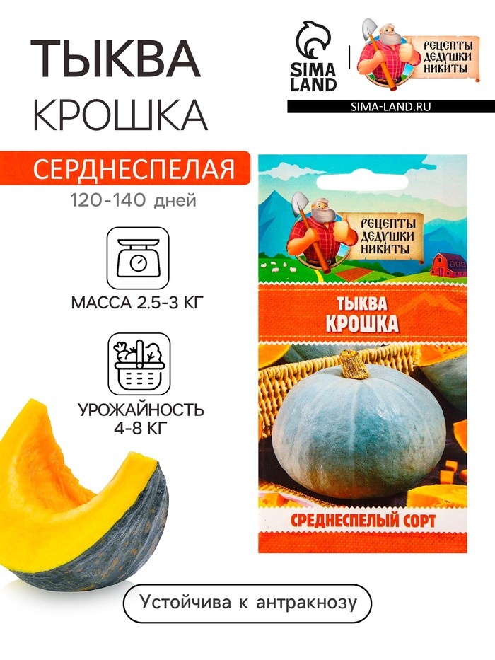 Семена Тыква "Крошка", 1 г