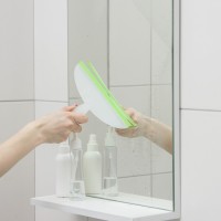 Водосгон Доляна, 24.5×16.5 см, пластиковая ручка, силиконовый сгон