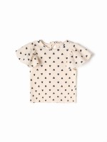 Топ из муслина для девочки KAFTAN «Сердечки», рост 110 см