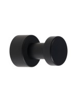 Крючки мебельные CAPPIO TKd=033, однорожковый, чёрные, набор 2 шт.