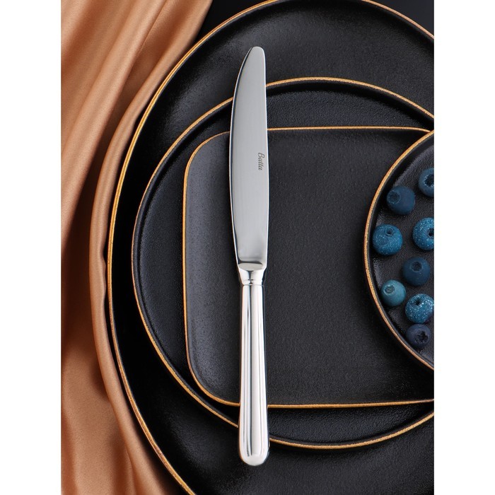 Нож столовый «Миддлтон», h=23 см, толщина 9 мм, цвет серебряный