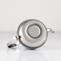 Чайник заварочный «Леранс», 1,1 л, с металлическим ситом, цвет хромированный