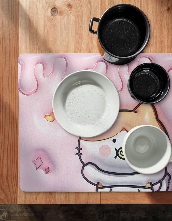 Коврик для дома Доляна Baby, влаговпитывающий, 40×60 см, розовый