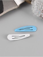 Невидимка для волос «Флора», набор 8 шт., цветы узоры, 5 см, МИКС