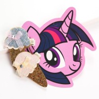 Набор заколок для волос "Пироженка. Искорка", 2 шт, My Little Pony