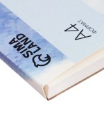 Альбом для акварели Calligrata, А4, 40 листов, на склейке, обложка мелованный картон, жёсткая подложка, блок 180 г/м²