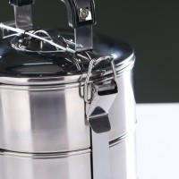 Ланч бокс TAKE IT EASY «Альструп», 2.1 л, 3 уровня, нержавеющая сталь, серебристый