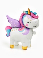 Воздушный шар фольгированный 22" «Единорог», фигура под воздух